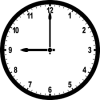 clock 9